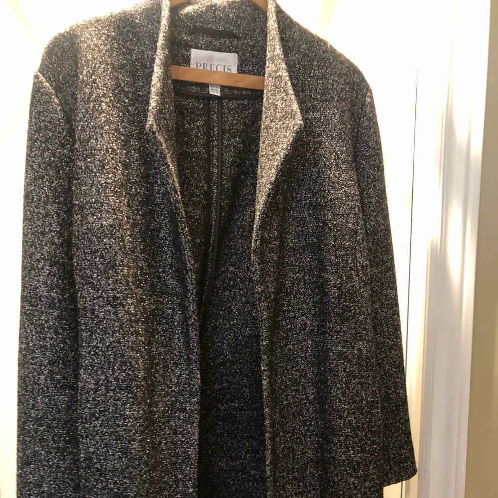 Précis Wool Blend Belted Jacket Size 8